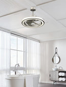 16"Ceiling Fan<br /><span style="color:#4AB0CE;">Entrega: 4-10 dias en USA</span><br /><span style="color:#4AB0CE;font-size:60%;">PREGUNTE POR ENTREGA EN PANAMA</span><br />Collection: Gleam<br />Finish: Brushed Nickel