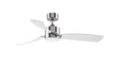 52"Ceiling Fan<br /><span style="color:#4AB0CE;">Entrega: 4-10 dias en USA</span><br /><span style="color:#4AB0CE;font-size:60%;">PREGUNTE POR ENTREGA EN PANAMA</span><br />Collection: SculptAire<br />Finish: Chrome