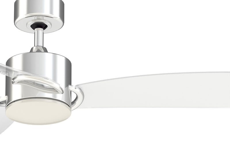 52"Ceiling Fan<br /><span style="color:#4AB0CE;">Entrega: 4-10 dias en USA</span><br /><span style="color:#4AB0CE;font-size:60%;">PREGUNTE POR ENTREGA EN PANAMA</span><br />Collection: SculptAire<br />Finish: Chrome