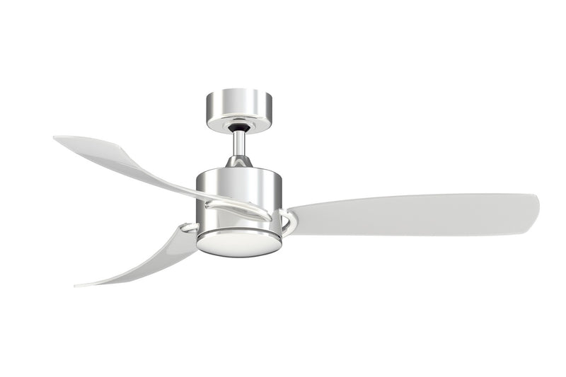 52"Ceiling Fan<br /><span style="color:#4AB0CE;">Entrega: 4-10 dias en USA</span><br /><span style="color:#4AB0CE;font-size:60%;">PREGUNTE POR ENTREGA EN PANAMA</span><br />Collection: SculptAire<br />Finish: Chrome