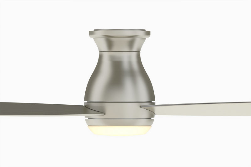 44"Ceiling Fan<br /><span style="color:#4AB0CE;">Entrega: 4-10 dias en USA</span><br /><span style="color:#4AB0CE;font-size:60%;">PREGUNTE POR ENTREGA EN PANAMA</span><br />Collection: Hugh 44<br />Finish: Brushed Nickel