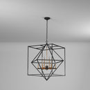 12 Light Chandelier<br /><span style="color:#4AB0CE;">Entrega: 4-10 dias en USA</span><br /><span style="color:#4AB0CE;font-size:60%;">PREGUNTE POR ENTREGA EN PANAMA</span><br />Collection: Roxton<br />Finish: Matte Black & Harvest Brass