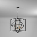 12 Light Chandelier<br /><span style="color:#4AB0CE;">Entrega: 4-10 dias en USA</span><br /><span style="color:#4AB0CE;font-size:60%;">PREGUNTE POR ENTREGA EN PANAMA</span><br />Collection: Roxton<br />Finish: Matte Black & Harvest Brass