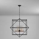 12 Light Chandelier<br /><span style="color:#4AB0CE;">Entrega: 4-10 dias en USA</span><br /><span style="color:#4AB0CE;font-size:60%;">PREGUNTE POR ENTREGA EN PANAMA</span><br />Collection: Roxton<br />Finish: Matte Black & Harvest Brass