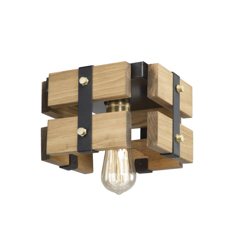 Artcraft Canada - AC11491 - One Light Flush Mount - Barnyard - Honey