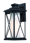 Minka-Lavery - 72683-66 - One Light Outdoor Wall Mount - Lansdale - Matte Black