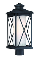 Minka-Lavery - 72686-66 - One Light Outdoor Post Mount - Lansdale - Matte Black