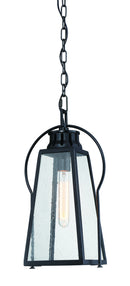 Minka-Lavery - 72704-66A - One Light Outdoor Chain Hung Lantern - Halder Bridge - Sand Black