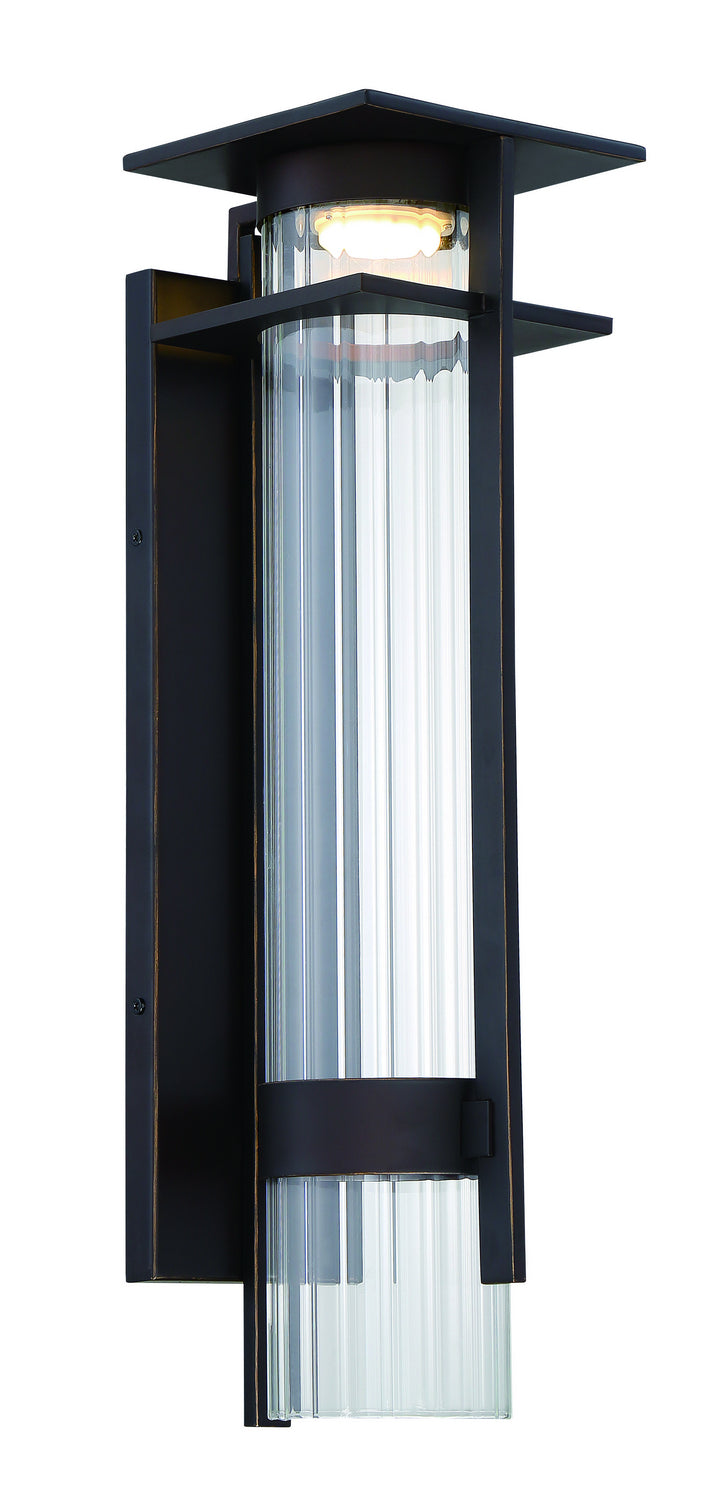 Minka-Lavery - 72742-143C-L - LED Outdoor Wall Mount - Kittner - Oil Rubbed Bronze And Gold Highlights