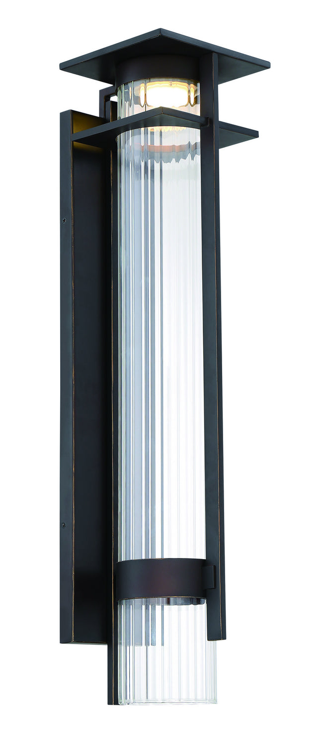 Minka-Lavery - 72743-143C-L - LED Outdooe Wall Mount - Kittner - Oil Rubbed Bronze And Gold Highlights