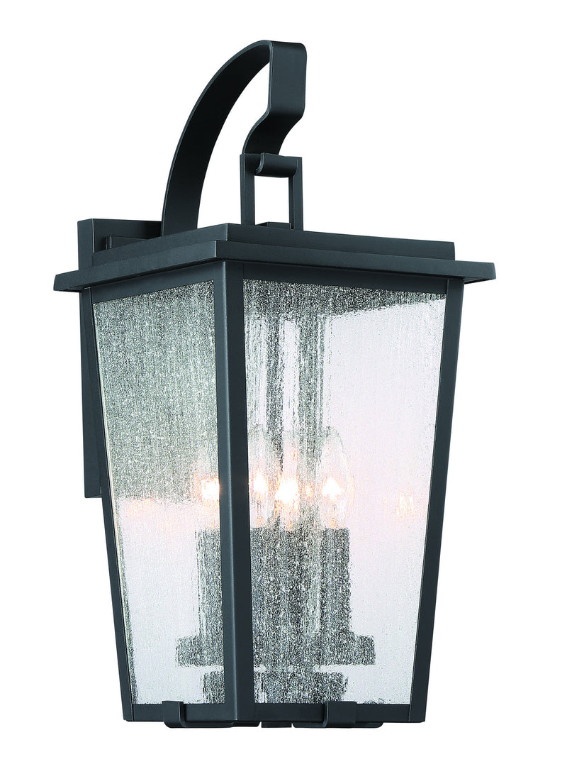 Minka-Lavery - 72752-66G - Four Light Wall Mount - Cantebury - Black w/Gold