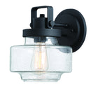 Minka-Lavery - 72772-66 - One Light Outddor Wall Mount - Rosecrans - Sand Black