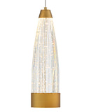 Modern Forms - PD-11912-AB - LED Mini Pendant - Mystic - Aged Brass