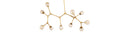 Modern Forms - PD-53751-AB - LED Linear Pendant - Catalyst - Aged Brass