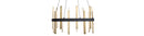 Modern Forms - PD-87924-BK/AB - LED Chandelier - Harmonix - Black & Aged Brass