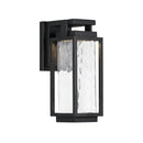 Modern Forms - WS-W41918-BK - LED Outdoor Wall Sconce - Two If By Sea - Black