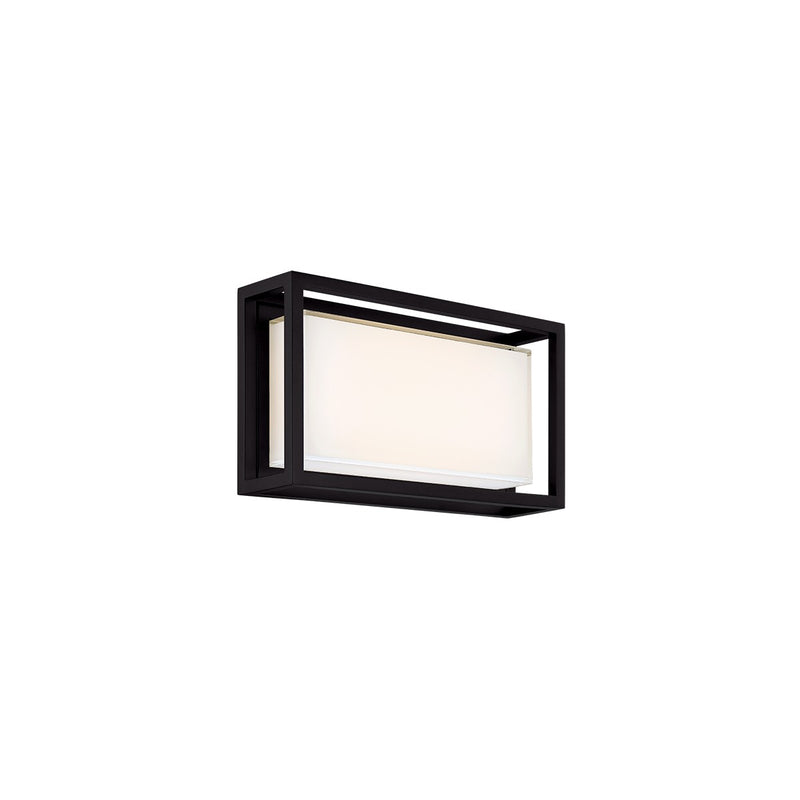 Modern Forms - WS-W73614-BK - LED Outdoor Wall Sconce - Framed - Black