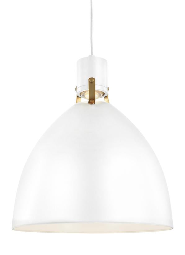 LED Pendant<br /><span style="color:#4AB0CE;">Entrega: 4-10 dias en USA</span><br /><span style="color:#4AB0CE;font-size:60%;">PREGUNTE POR ENTREGA EN PANAMA</span><br />Collection: Brynne<br />Finish: Flat White