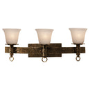 Kalco - 4203AC/1219 - Three Light Bath - Americana - Antique Copper
