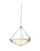 Kalco - 4845CI/ALAB - Three Light Pendant - Grande - Country Iron