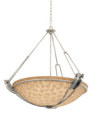 Kalco - 4845FC/ECRU - Three Light Pendant - Grande - French Cream
