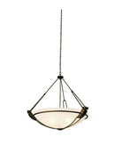 Kalco - 4845TO/ALAB - Three Light Pendant - Grande - Tortoise Shell
