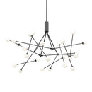 LED Chandelier<br /><span style="color:#4AB0CE;">Entrega: 4-10 dias en USA</span><br /><span style="color:#4AB0CE;font-size:60%;">PREGUNTE POR ENTREGA EN PANAMA</span><br />Collection: Moto<br />Finish: Black