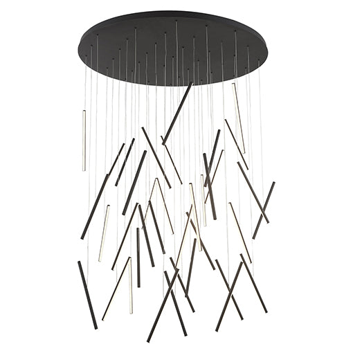 LED Pendant<br /><span style="color:#4AB0CE;">Entrega: 4-10 dias en USA</span><br /><span style="color:#4AB0CE;font-size:60%;">PREGUNTE POR ENTREGA EN PANAMA</span><br />Collection: Chute<br />Finish: Black