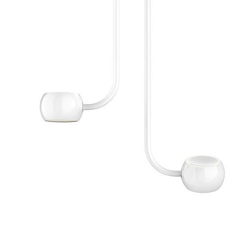 LED Pendant<br /><span style="color:#4AB0CE;">Entrega: 4-10 dias en USA</span><br /><span style="color:#4AB0CE;font-size:60%;">PREGUNTE POR ENTREGA EN PANAMA</span><br />Collection: Flux<br />Finish: Gloss White