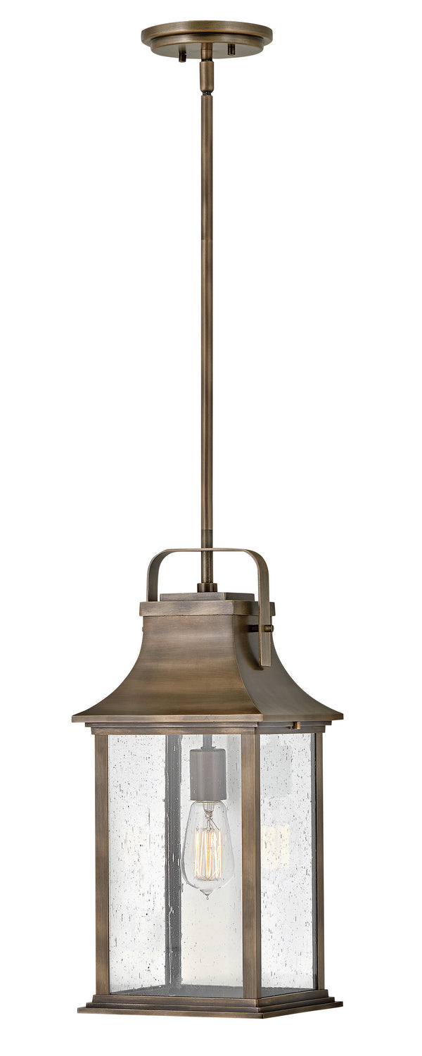 Hinkley - 2392BU - LED Hanging Lantern - Grant - Burnished Bronze