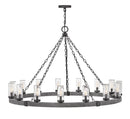 Hinkley - 29209DZ - LED Chandelier - Sawyer - Aged Zinc