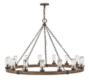 Hinkley - 29209SQ - LED Chandelier - Sawyer - Sequoia