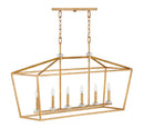 Hinkley - 3539DA - LED Chandelier - Stinson - Distressed Brass