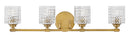 Hinkley - 5044HB - LED Vanity - Elle - Heritage Brass