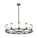 Alora - CH309012UBCG - 12 Light Chandelier - Revolve - Clear Glass/Urban Bronze