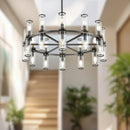 Alora - CH309024UBCG - 24 Light Chandelier - Revolve - Clear Glass/Urban Bronze