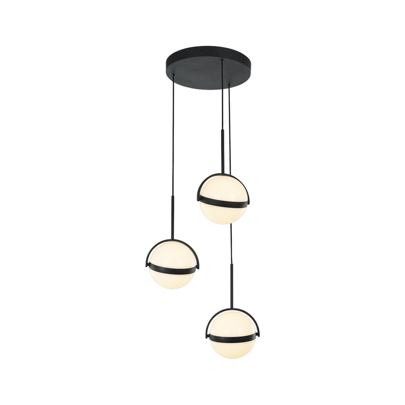LED Pendant<br /><span style="color:#4AB0CE;">Entrega: 4-10 dias en USA</span><br /><span style="color:#4AB0CE;font-size:60%;">PREGUNTE POR ENTREGA EN PANAMA</span><br />Collection: Globo<br />Finish: Matte Black