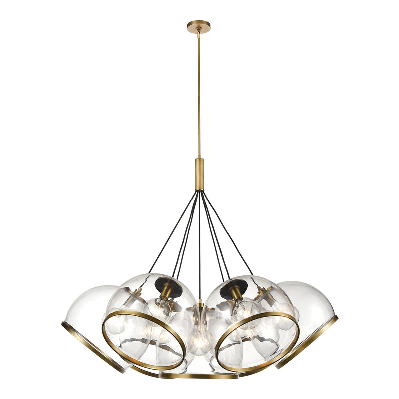 Pendant<br /><span style="color:#4AB0CE;">Entrega: 4-10 dias en USA</span><br /><span style="color:#4AB0CE;font-size:60%;">PREGUNTE POR ENTREGA EN PANAMA</span><br />Collection: Coast<br />Finish: Clear Glass/Vintage Brass