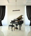 LED Pendant<br /><span style="color:#4AB0CE;">Entrega: 4-10 dias en USA</span><br /><span style="color:#4AB0CE;font-size:60%;">PREGUNTE POR ENTREGA EN PANAMA</span><br />Collection: Valise<br />Finish: Vintage Brass/Tuxedo Leather