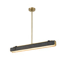 LED Pendant<br /><span style="color:#4AB0CE;">Entrega: 4-10 dias en USA</span><br /><span style="color:#4AB0CE;font-size:60%;">PREGUNTE POR ENTREGA EN PANAMA</span><br />Collection: Valise<br />Finish: Vintage Brass/Tuxedo Leather