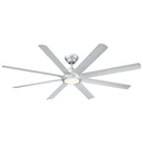 Modern Forms Fans - FR-W1805-80L-27-TT - 80"Ceiling Fan - Hydra - Titanium Silver