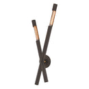 Troy Lighting - B6882-BRZ/PBR - Two Light Wall Sconce - Hendrix - Bronze