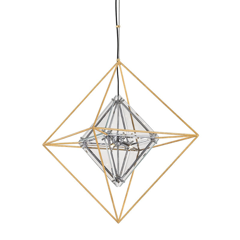 Troy Lighting - F7146 - Six Light Chandelier - Epic - Gold Leaf