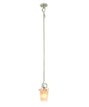 Kalco - 1851PS/ANTQ - One Light Mini Pendant - Tribecca - Pearl Silver