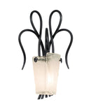 Kalco - 4285TO/FROST - One Light Wall Bracket - Tribecca - Tortoise Shell