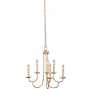 Kalco - 511771MG - Six Light Chandelier - Kiera - Modern Gold