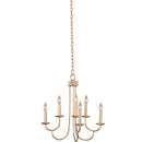 Kalco - 511771MG - Six Light Chandelier - Kiera - Modern Gold