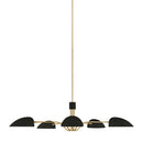 Five Light Chandelier<br /><span style="color:#4AB0CE;">Entrega: 4-10 dias en USA</span><br /><span style="color:#4AB0CE;font-size:60%;">PREGUNTE POR ENTREGA EN PANAMA</span><br />Collection: Jane<br />Finish: Midnight Black