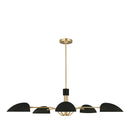 Five Light Chandelier<br /><span style="color:#4AB0CE;">Entrega: 4-10 dias en USA</span><br /><span style="color:#4AB0CE;font-size:60%;">PREGUNTE POR ENTREGA EN PANAMA</span><br />Collection: Jane<br />Finish: Midnight Black