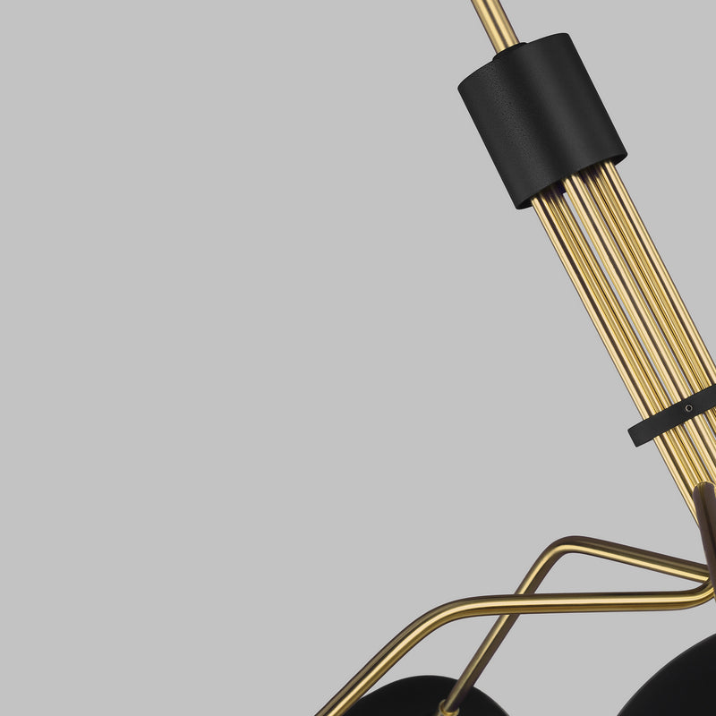 Five Light Chandelier<br /><span style="color:#4AB0CE;">Entrega: 4-10 dias en USA</span><br /><span style="color:#4AB0CE;font-size:60%;">PREGUNTE POR ENTREGA EN PANAMA</span><br />Collection: Jane<br />Finish: Midnight Black